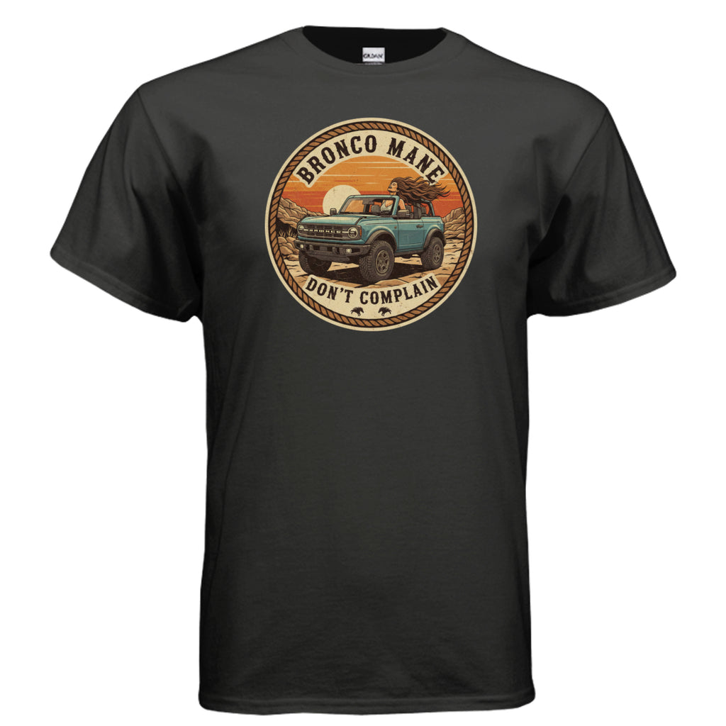 Windblown & Wild – Bronco Mane Shirt T-Shirt