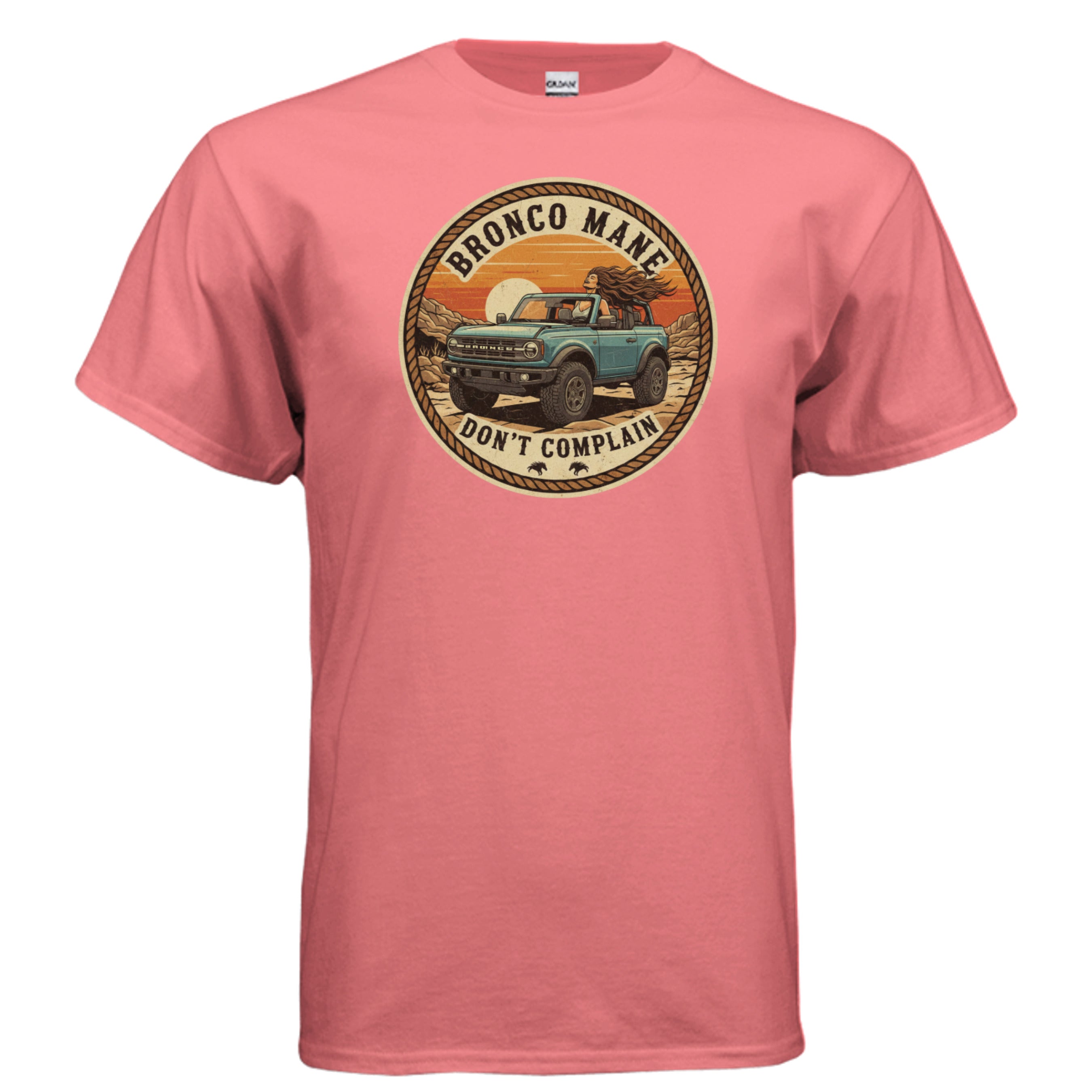 Windblown & Wild – Bronco Mane Shirt T-Shirt