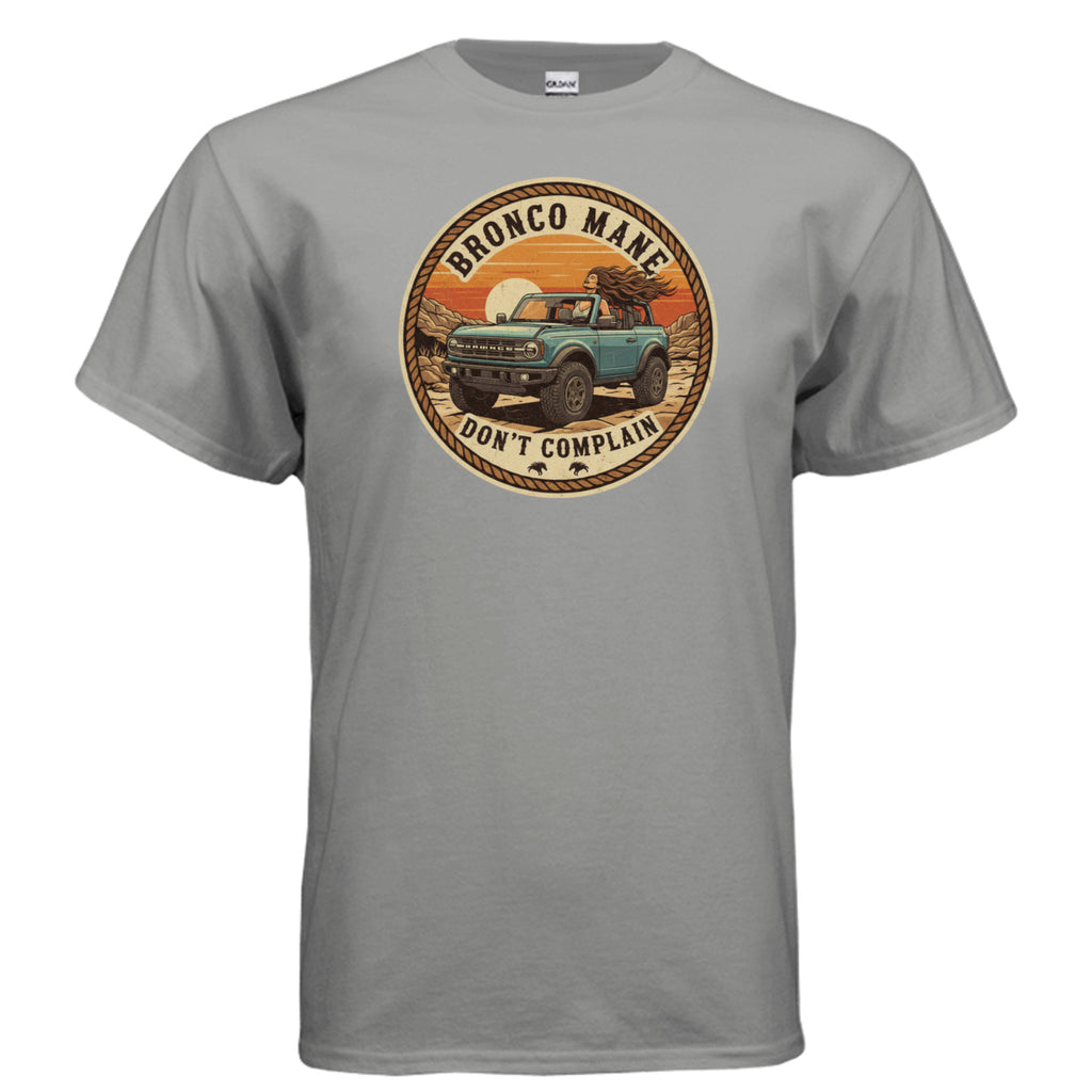 Windblown & Wild – Bronco Mane Shirt T-Shirt