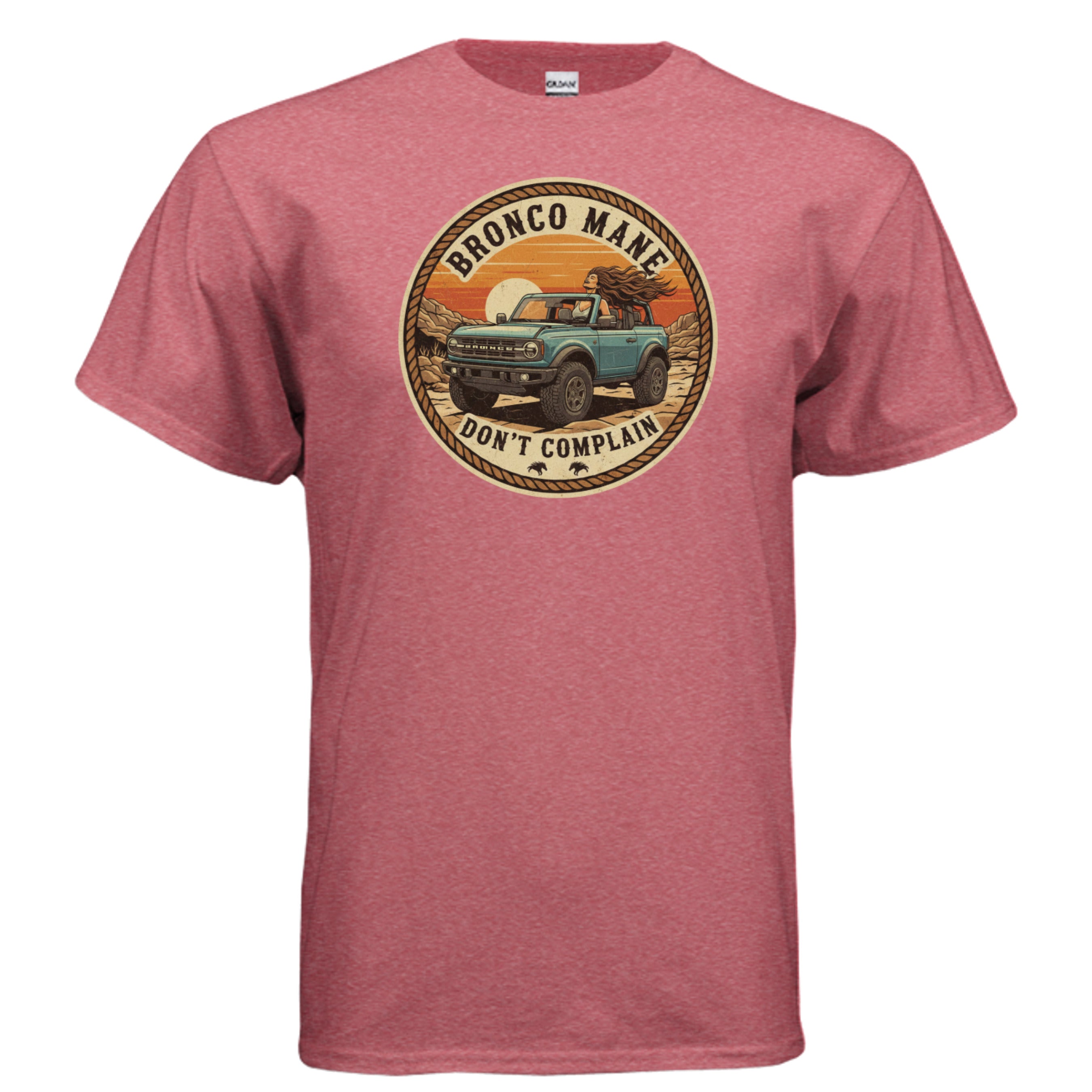 Windblown & Wild – Bronco Mane Shirt T-Shirt