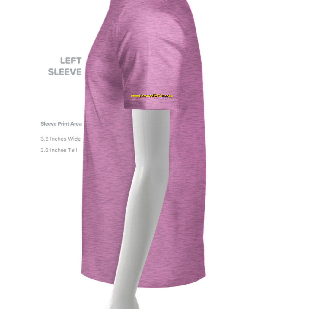 “My Eyes Are Up Here” Bronco Yellow Headlights Tee — The Ultimate Bronco Life Icebreaker T-Shirt