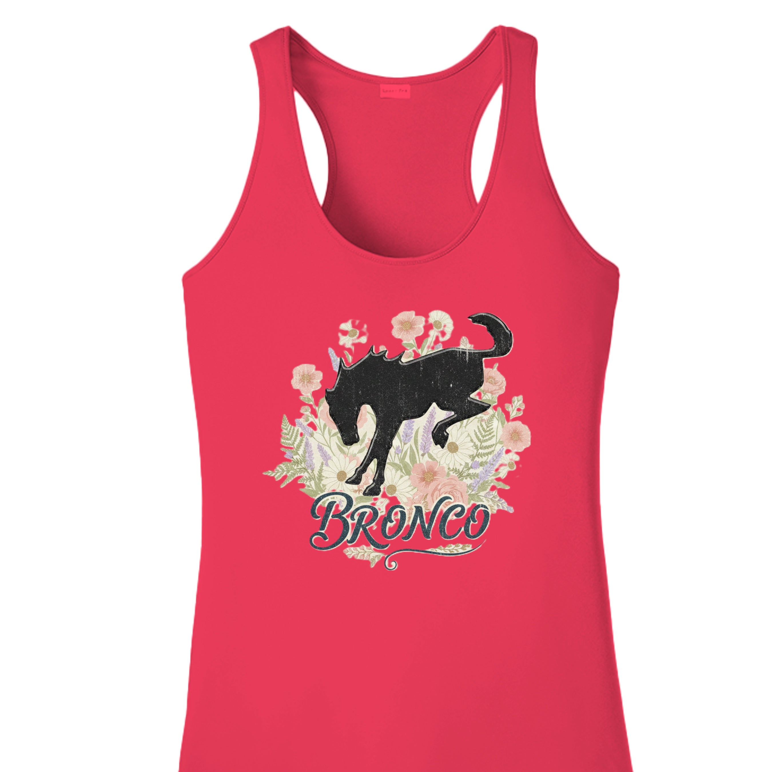 Women’s Wildflower Bronco Tank | Free Spirit Edition Hot Coral Tank top