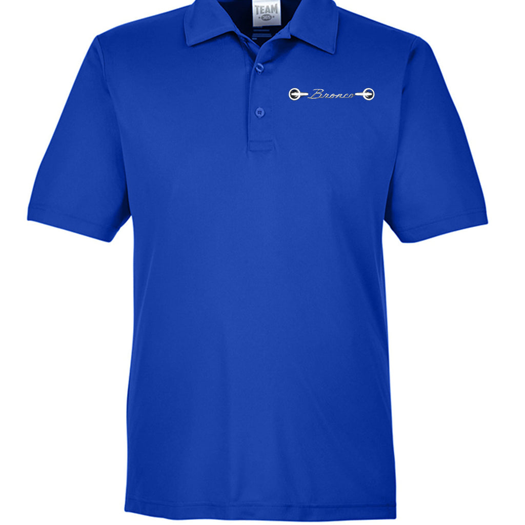 “60 Years Wild & Free” Moisture wicking polo SPORT ROYAL wicking polo
