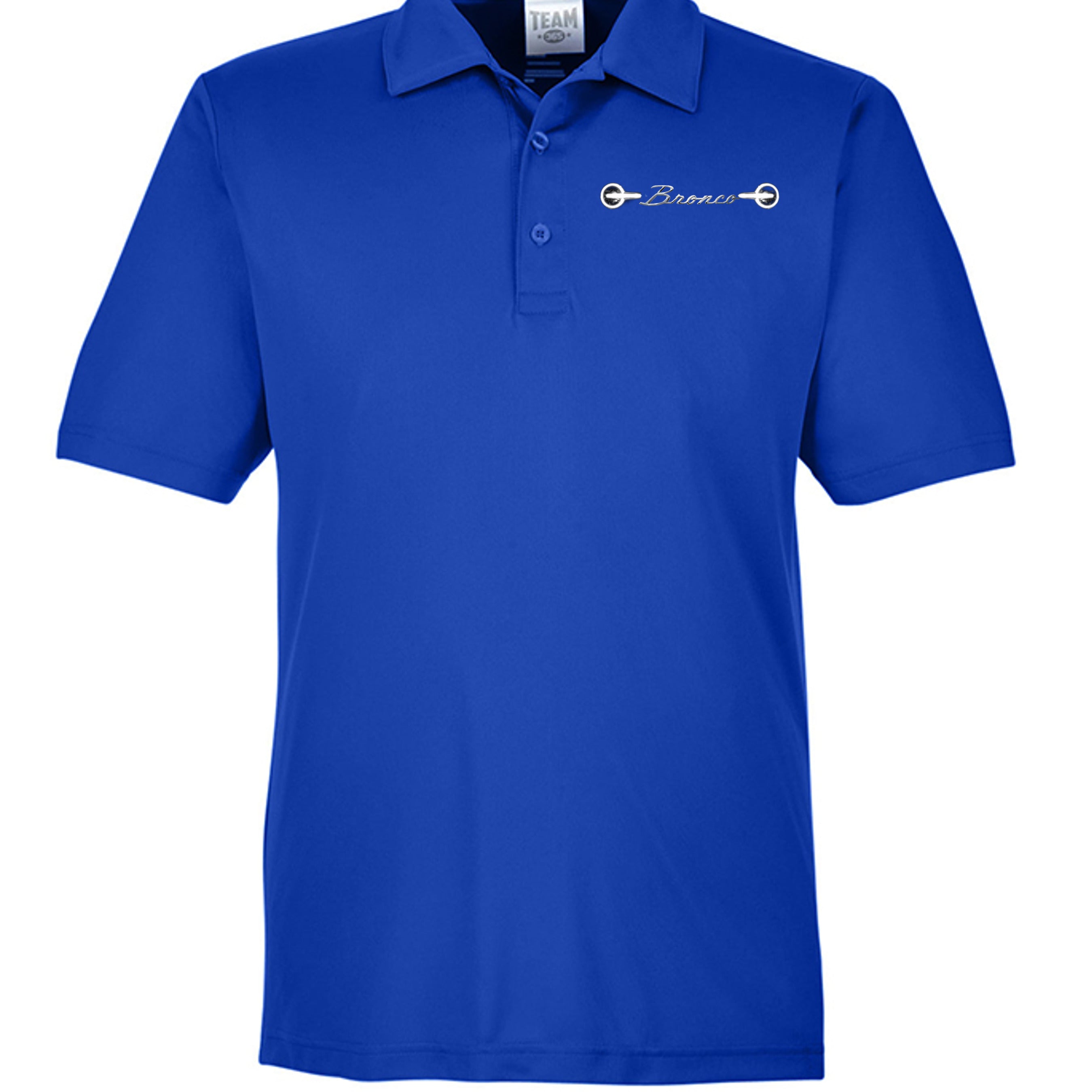 “60 Years Wild & Free” Moisture wicking polo SPORT ROYAL wicking polo