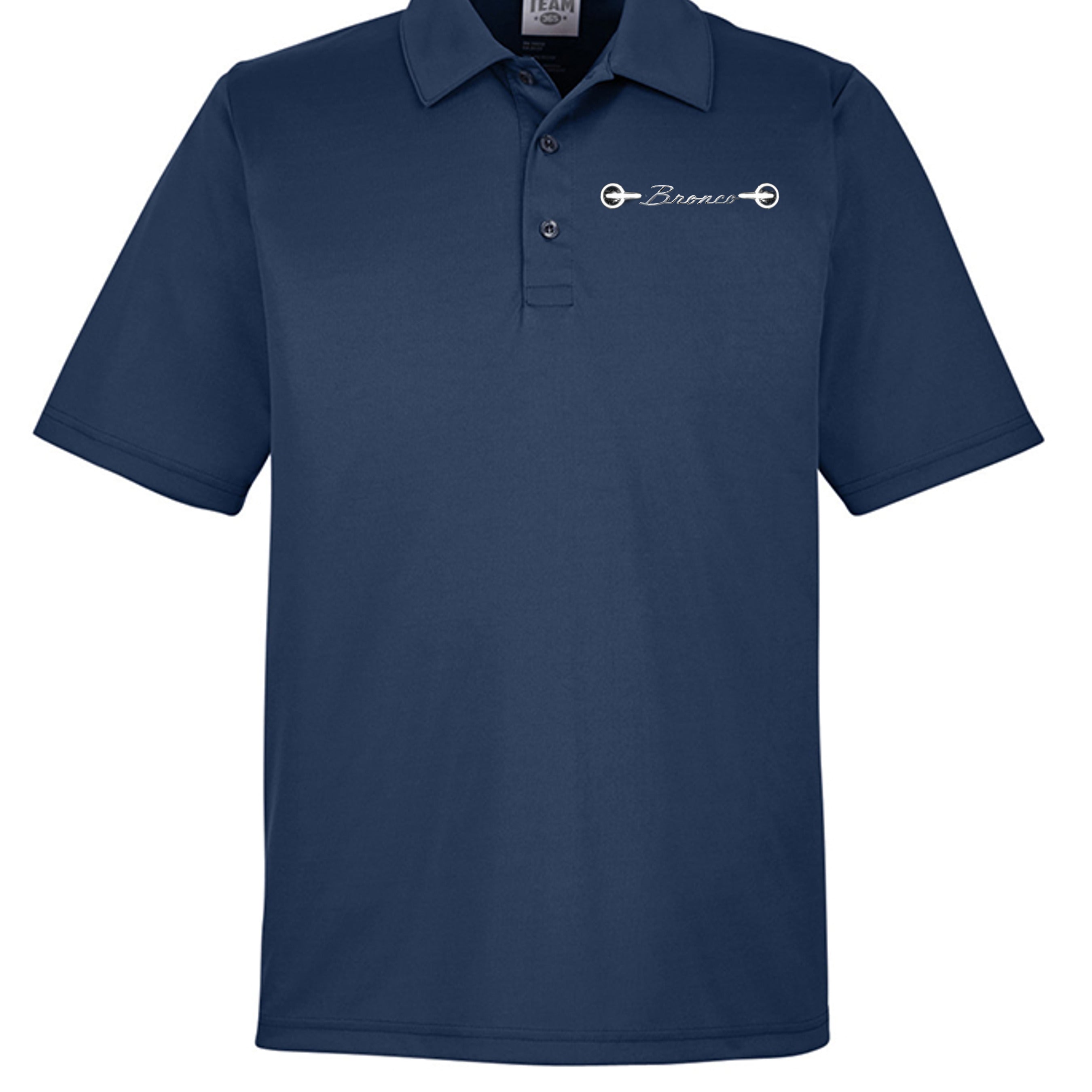 “60 Years Wild & Free” Moisture wicking polo SPORT DARK NAVY wicking polo