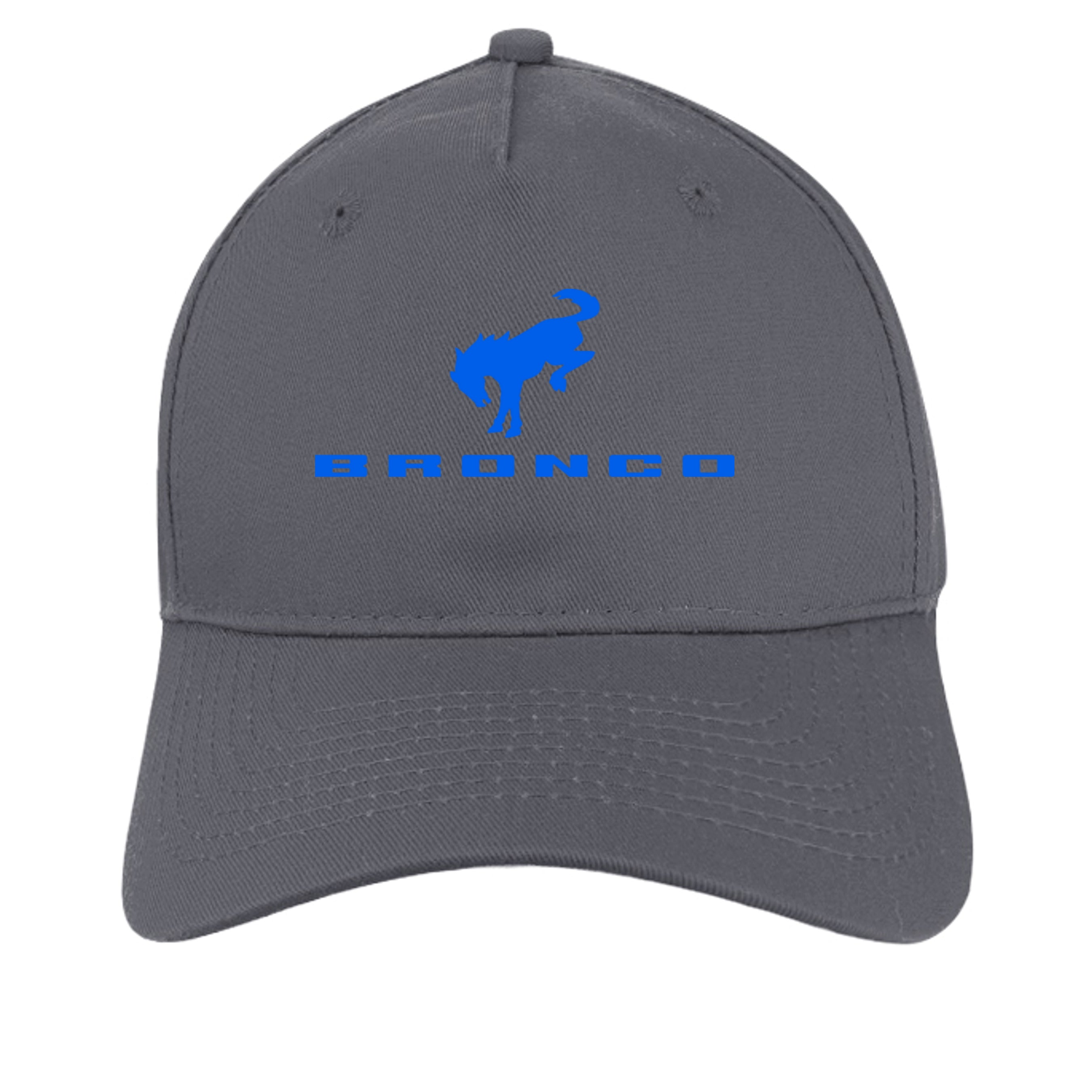 Distressed Bronco Cap – Retro Bucking Bronco Baseball Hat for Ford Bronco Fans Charcoal ONE SIZE Hats