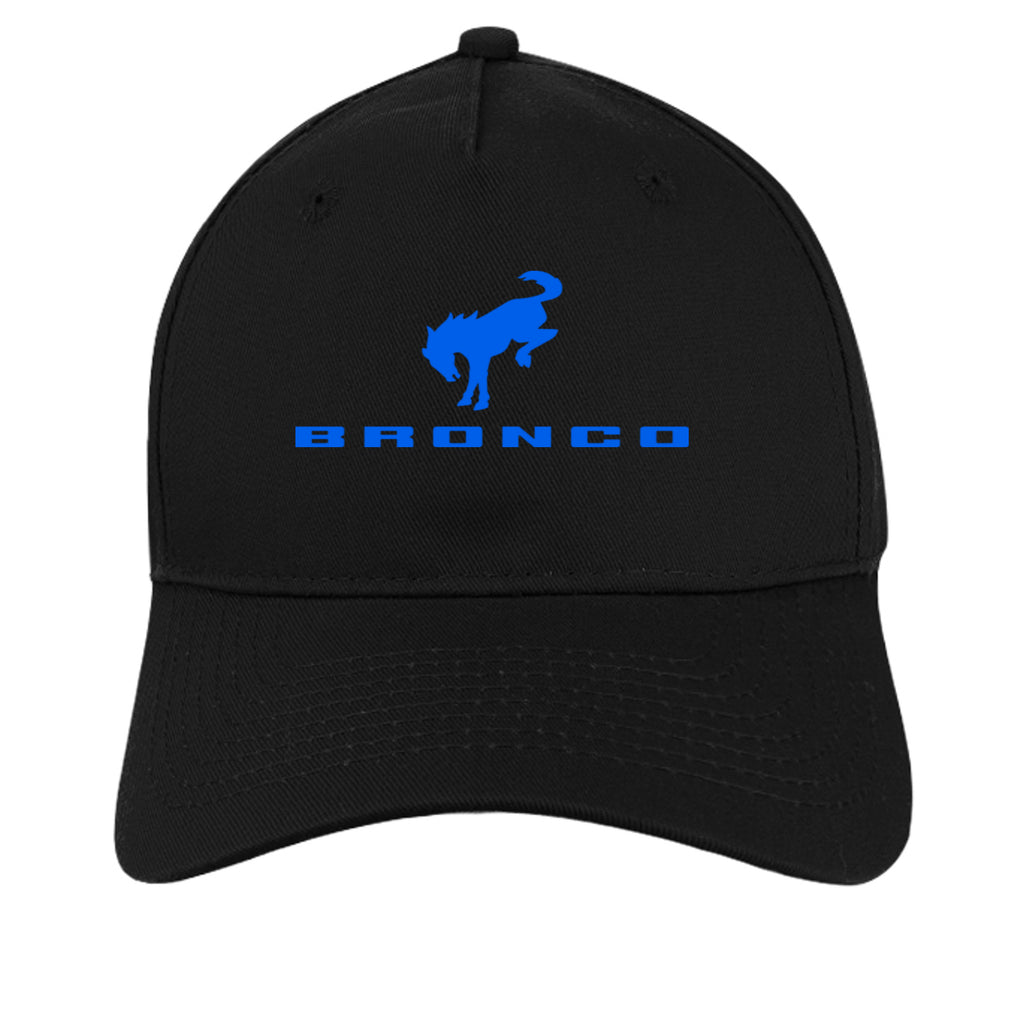 Distressed Bronco Cap – Retro Bucking Bronco Baseball Hat for Ford Bronco Fans Black ONE SIZE Hats
