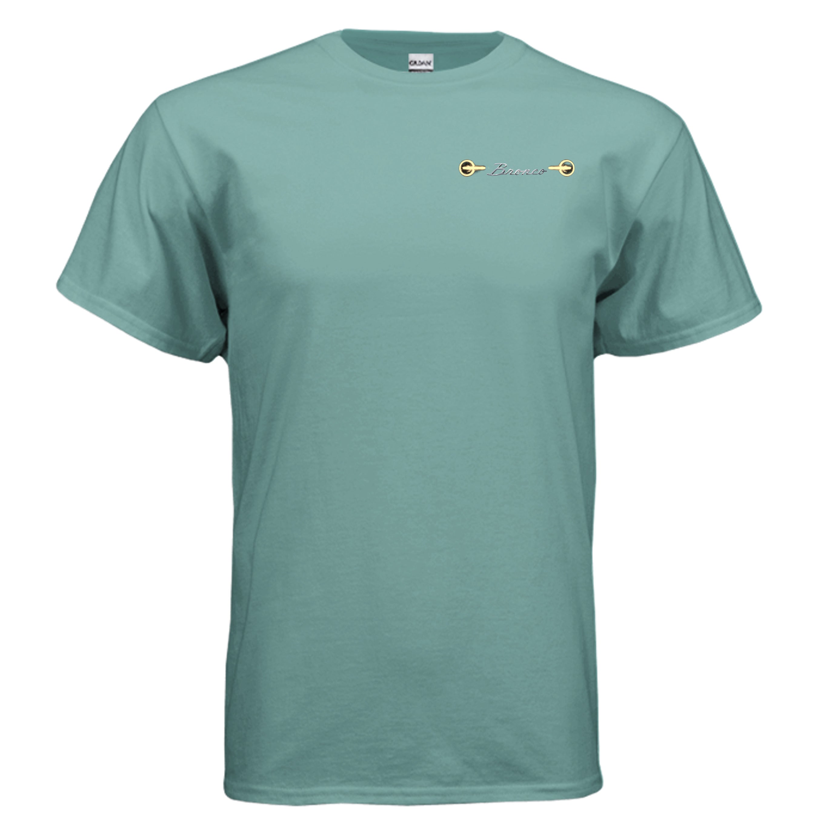 Bronco Family Tree Tee — Six Generations of Grit, Gas & Glory (V1) Aquatic T-Shirt