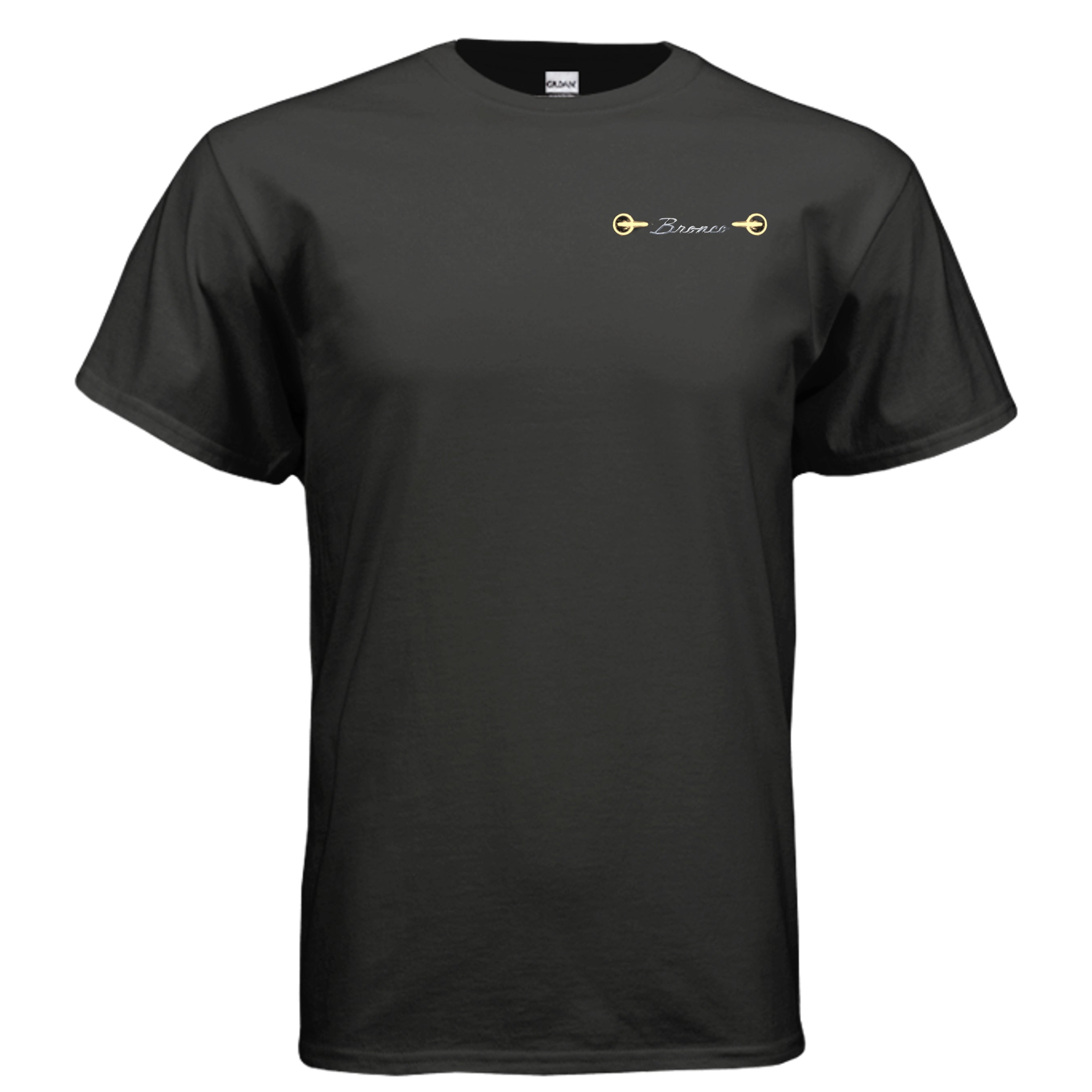 Bronco Family Tree Tee — Six Generations of Grit, Gas & Glory (V1) BLACK T-Shirt