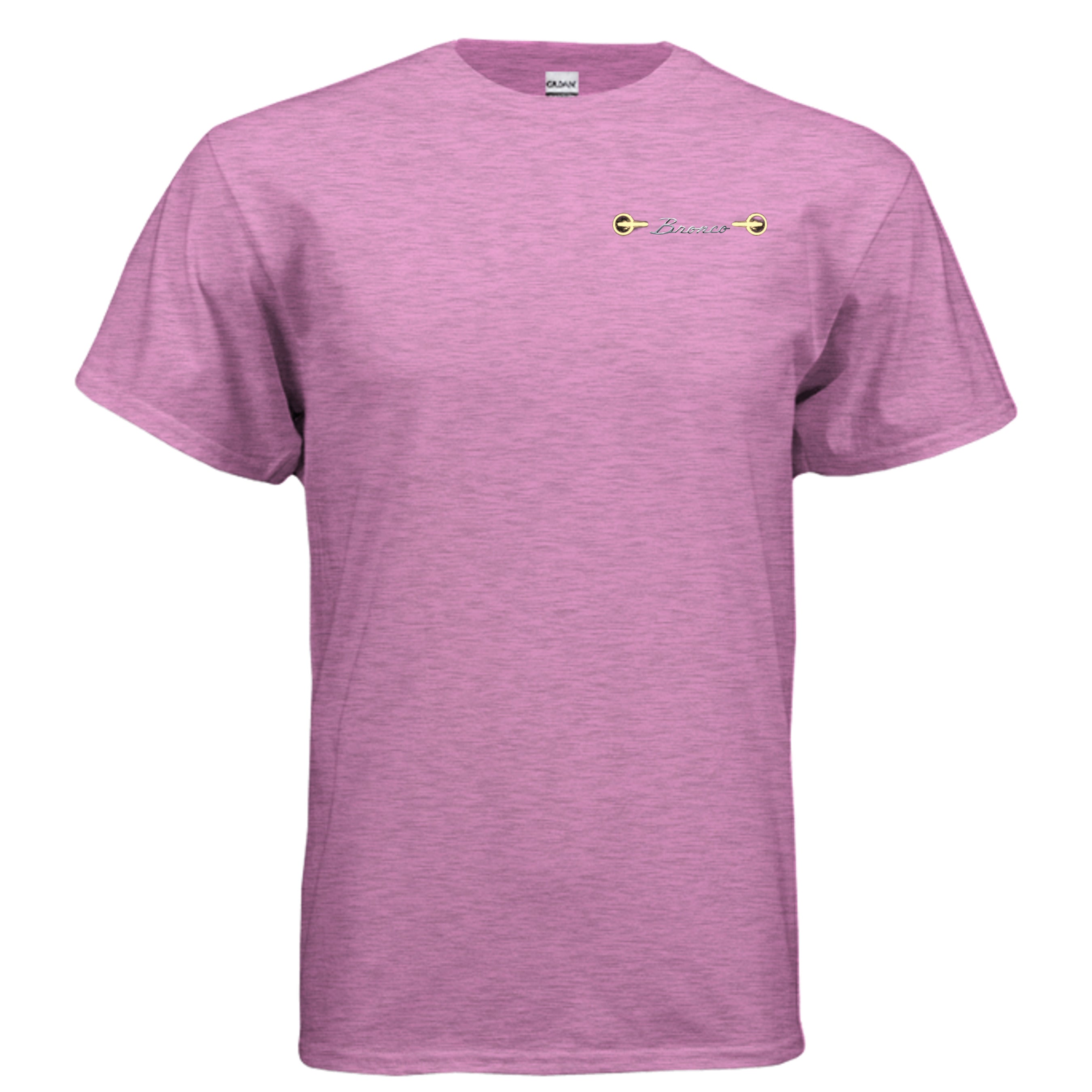Bronco Family Tree Tee — Six Generations of Grit, Gas & Glory (V1) HEATHER RADIANT ORCHID T-Shirt