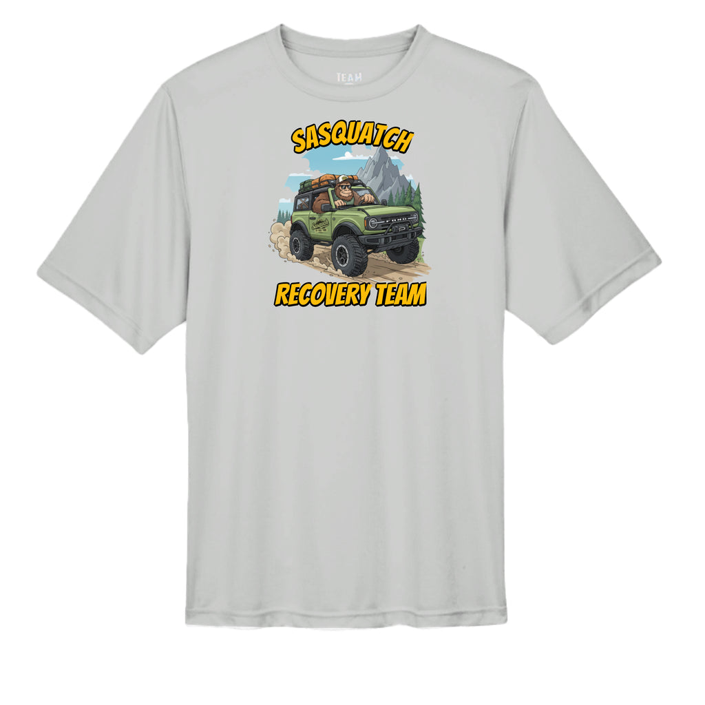 Bronco Life “Sasquatch Recon” Tee – Adventure Ops Off-Road Division wicking tee