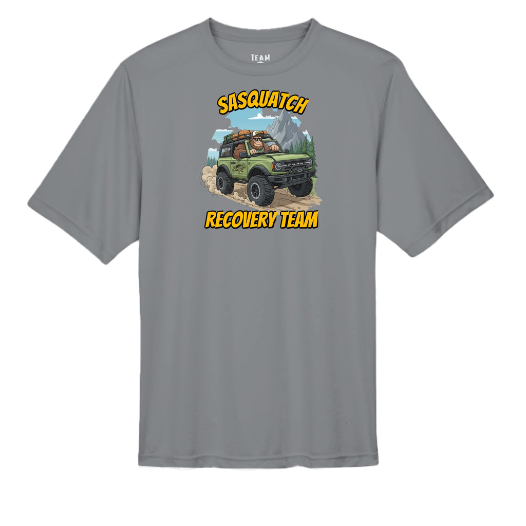 Bronco Life “Sasquatch Recon” Tee – Adventure Ops Off-Road Division wicking tee