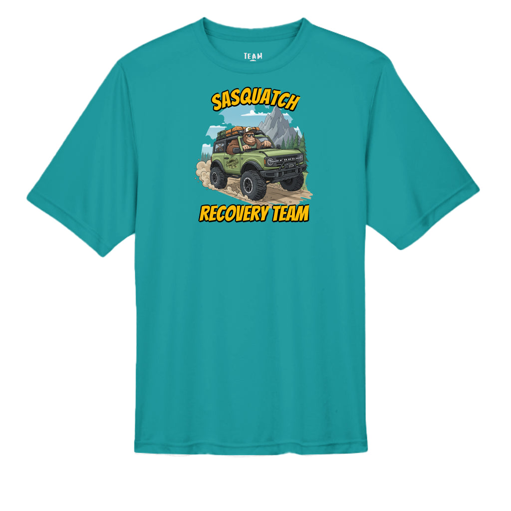 Bronco Life “Sasquatch Recon” Tee – Adventure Ops Off-Road Division wicking tee