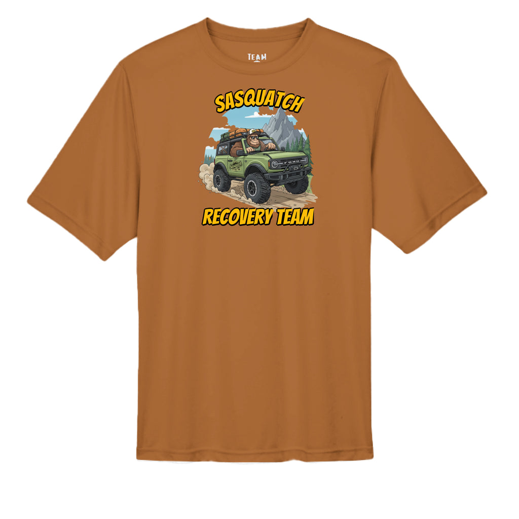 Bronco Life “Sasquatch Recon” Tee – Adventure Ops Off-Road Division wicking tee