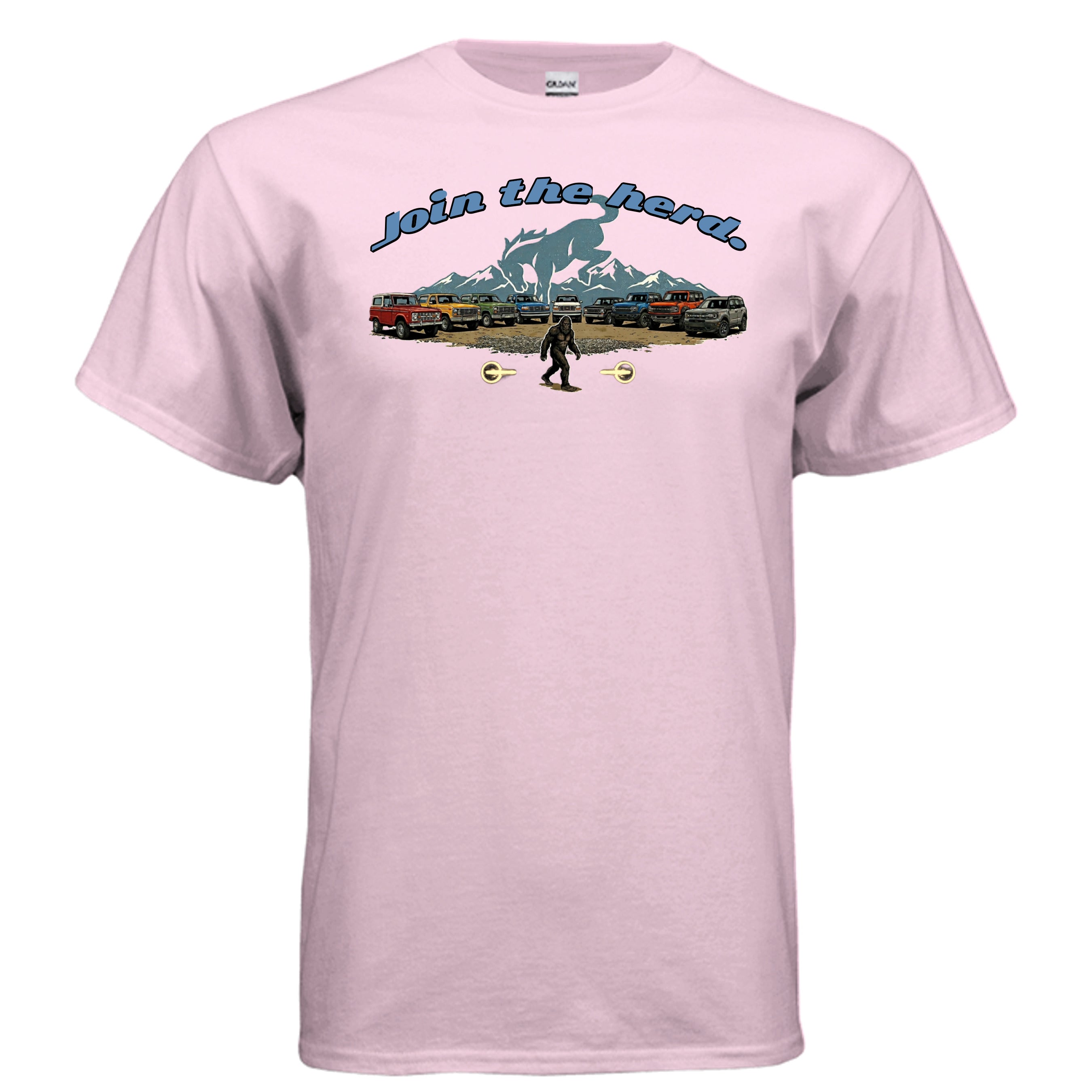“Join the Herd” Bronco Tee – Legends, Sasquatch & Built Wild Generations T-Shirt