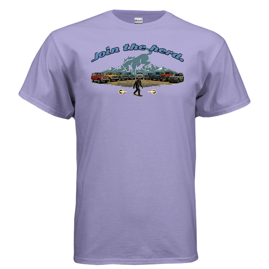 “Join the Herd” Bronco Tee – Legends, Sasquatch & Built Wild Generations T-Shirt