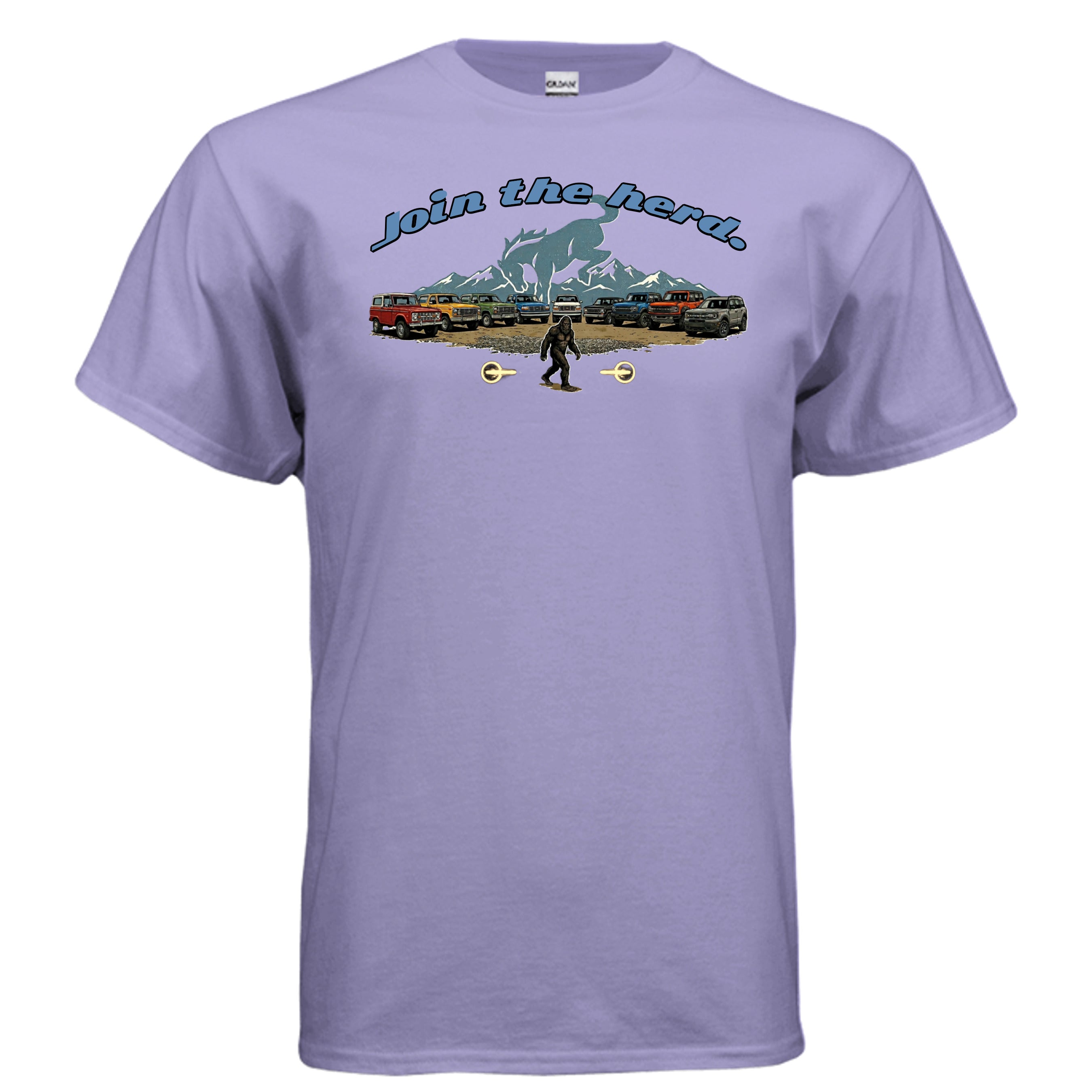 “Join the Herd” Bronco Tee – Legends, Sasquatch & Built Wild Generations T-Shirt