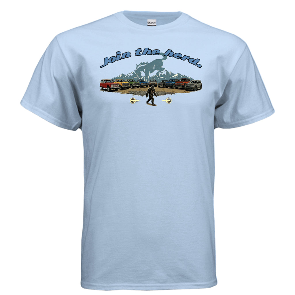 “Join the Herd” Bronco Tee – Legends, Sasquatch & Built Wild Generations T-Shirt