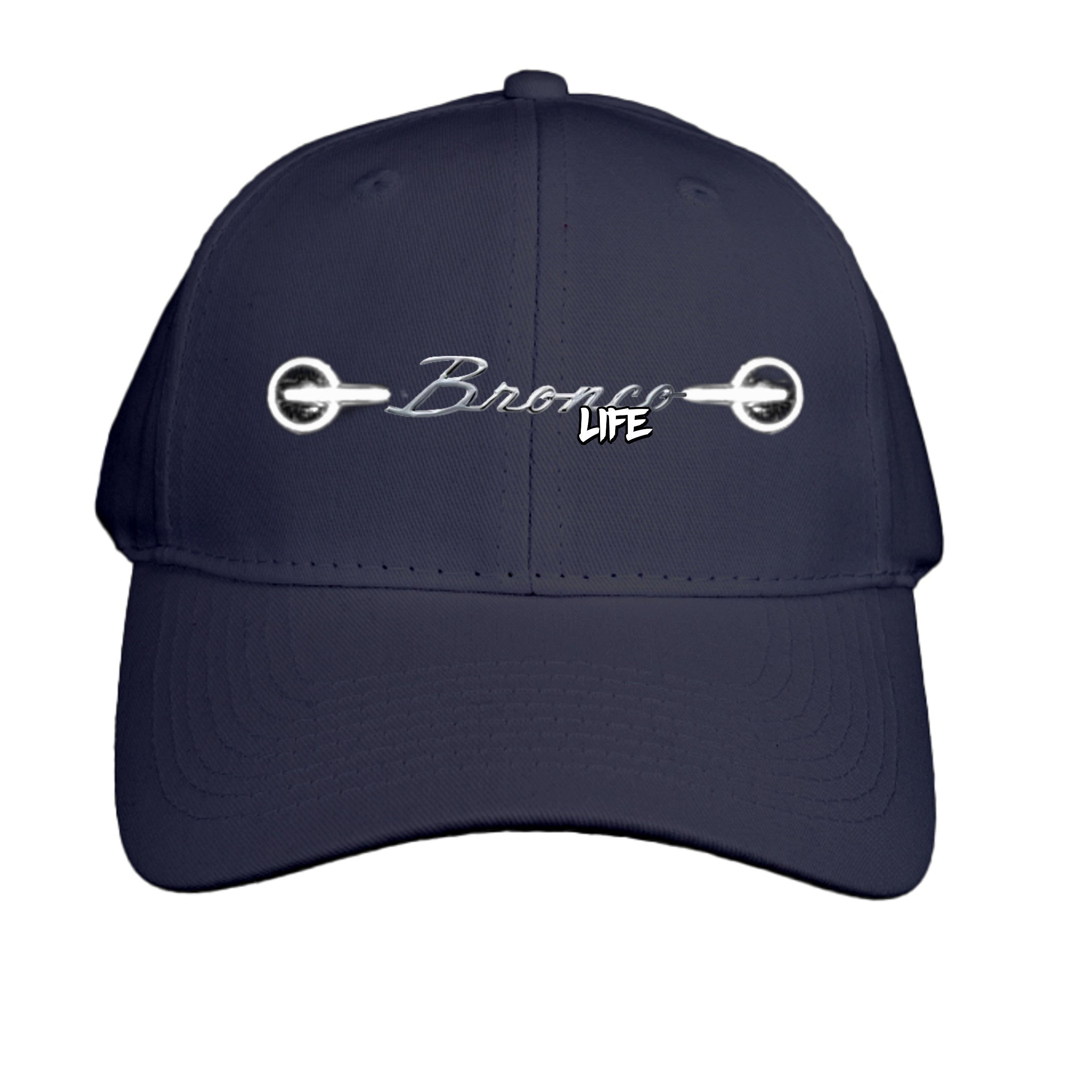 “Bronco Life” Hat – Adventure Mode Always On True Navy ONE SIZE Hats