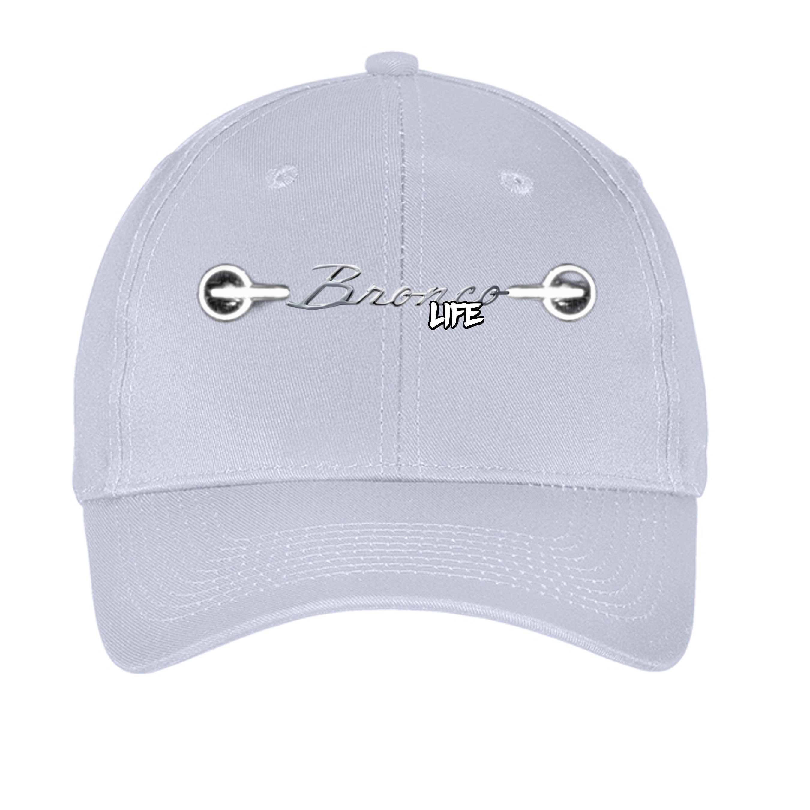 “Bronco Life” Hat – Adventure Mode Always On Silver ONE SIZE Hats
