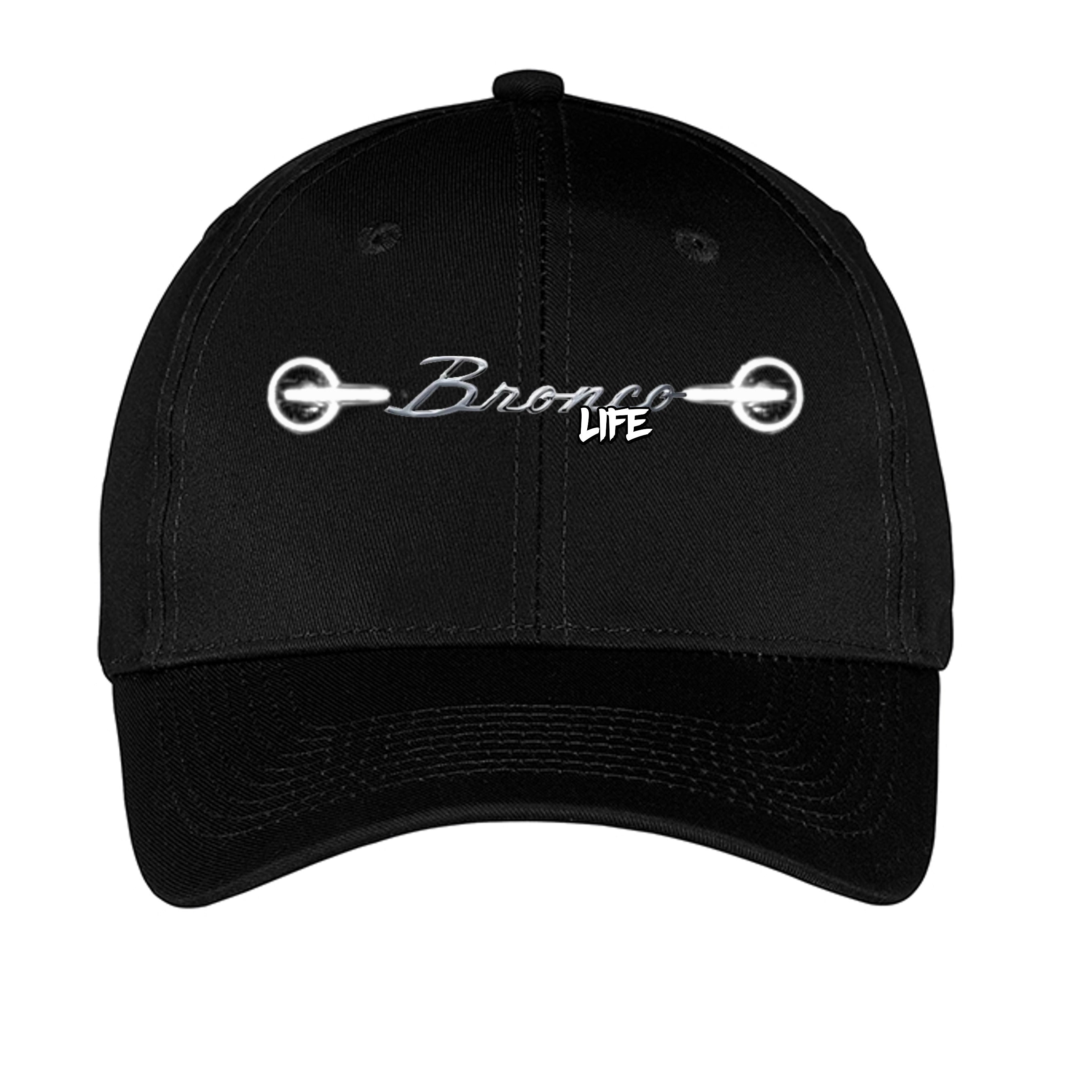 “Bronco Life” Hat – Adventure Mode Always On Black ONE SIZE Hats