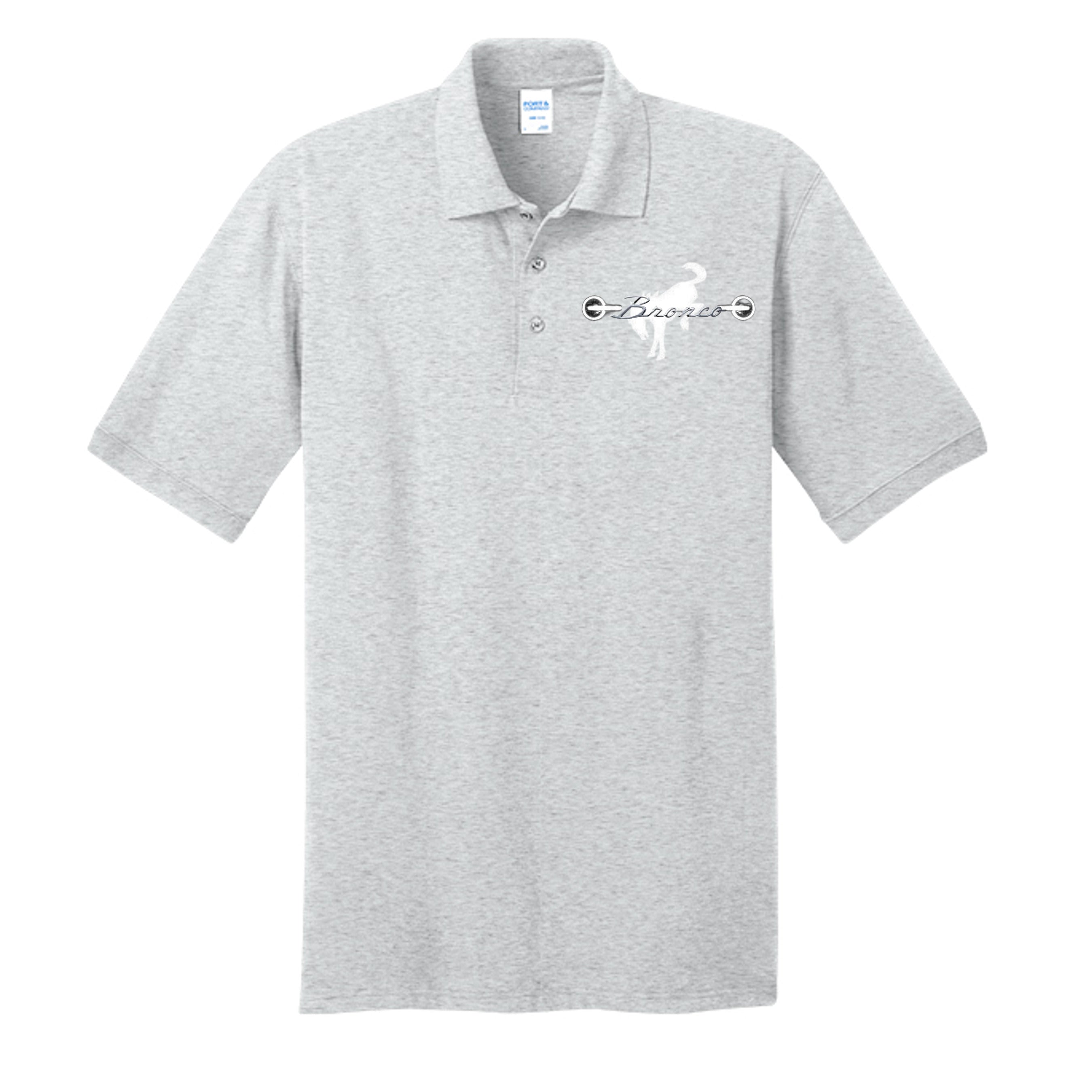 "60 Years of Capability" Ford Bronco Anniversary Polo – Official Heritage Edition Ash Polo