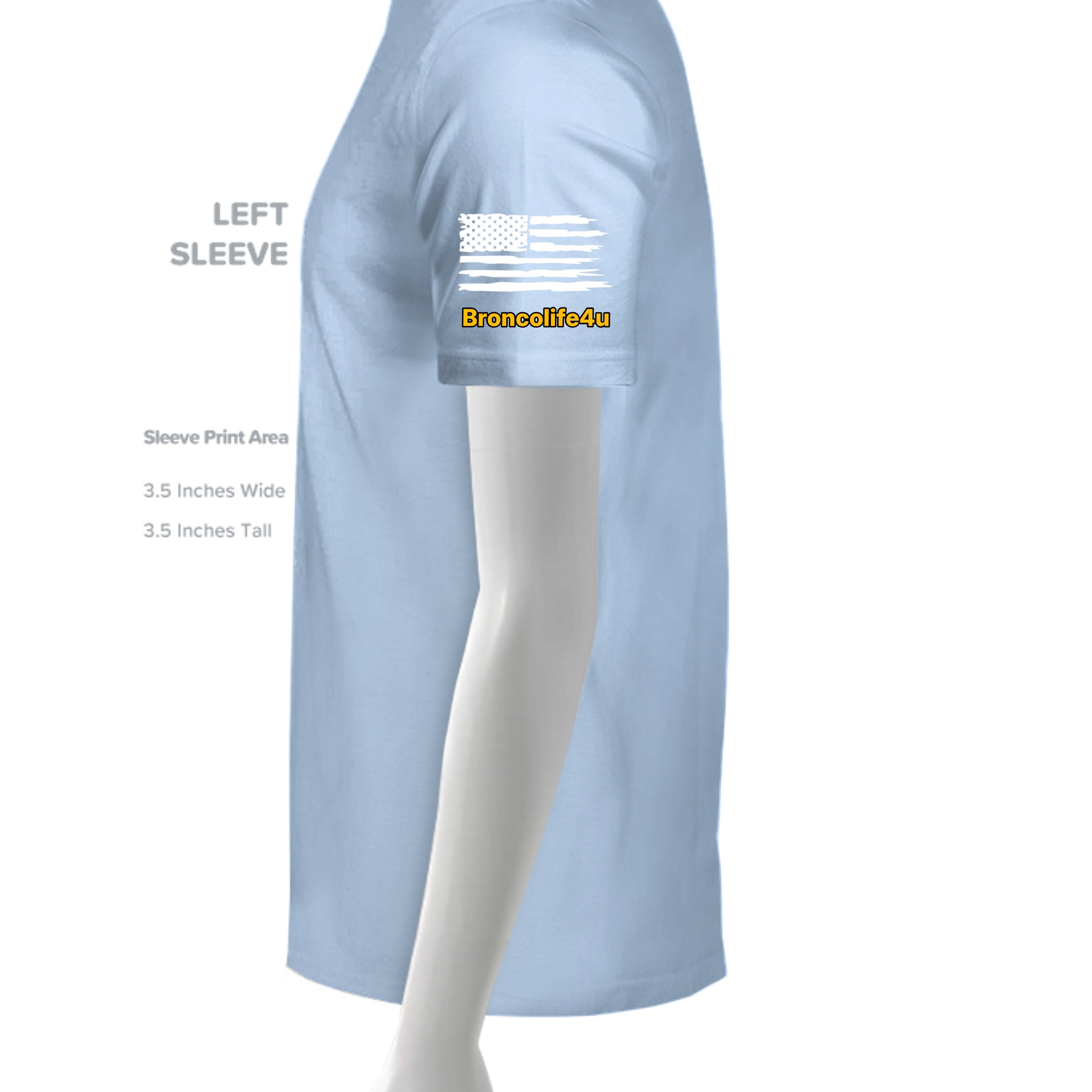 LIGHT BLUE - G500 - SLEEVE_LEFT