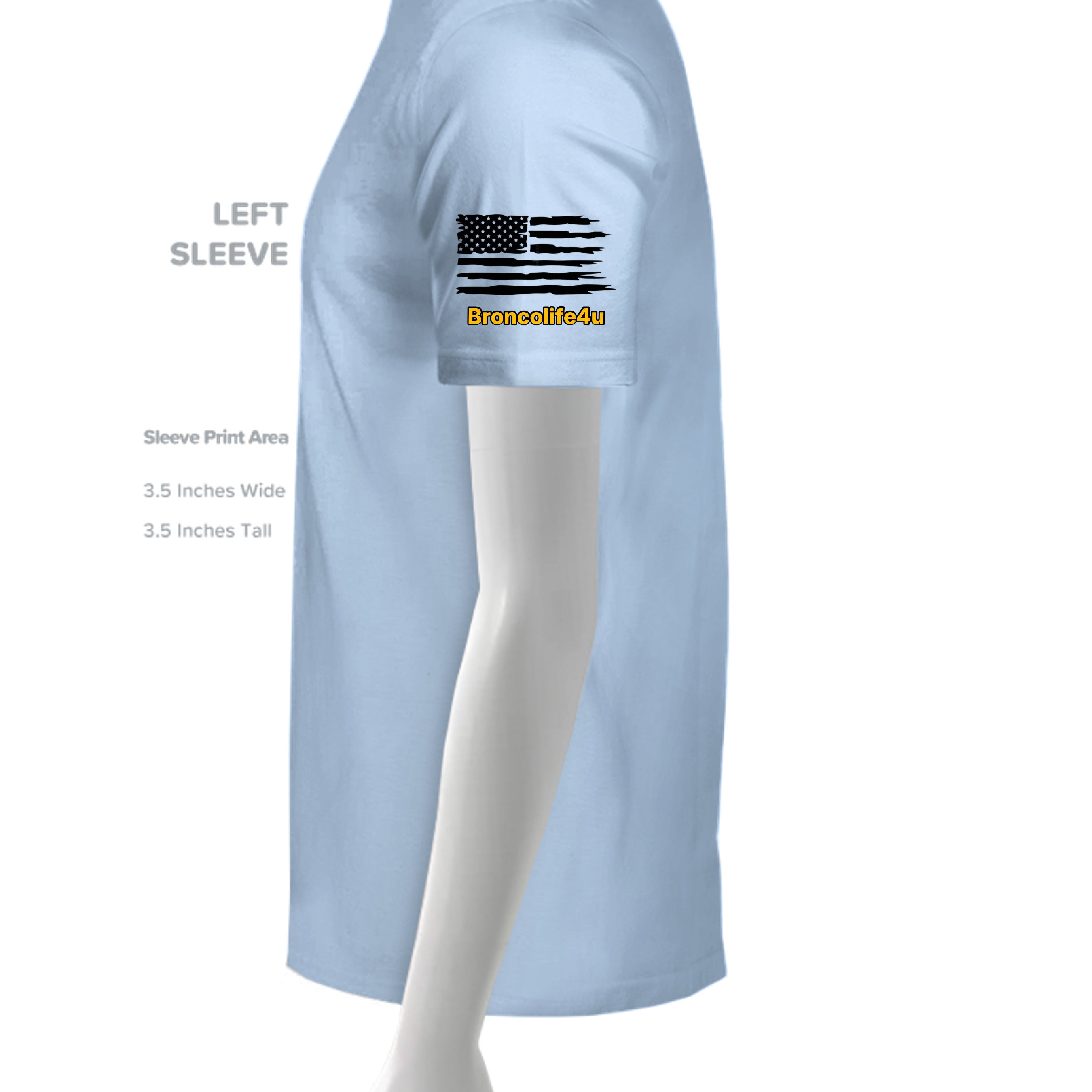 LIGHT BLUE - G500 - SLEEVE_LEFT