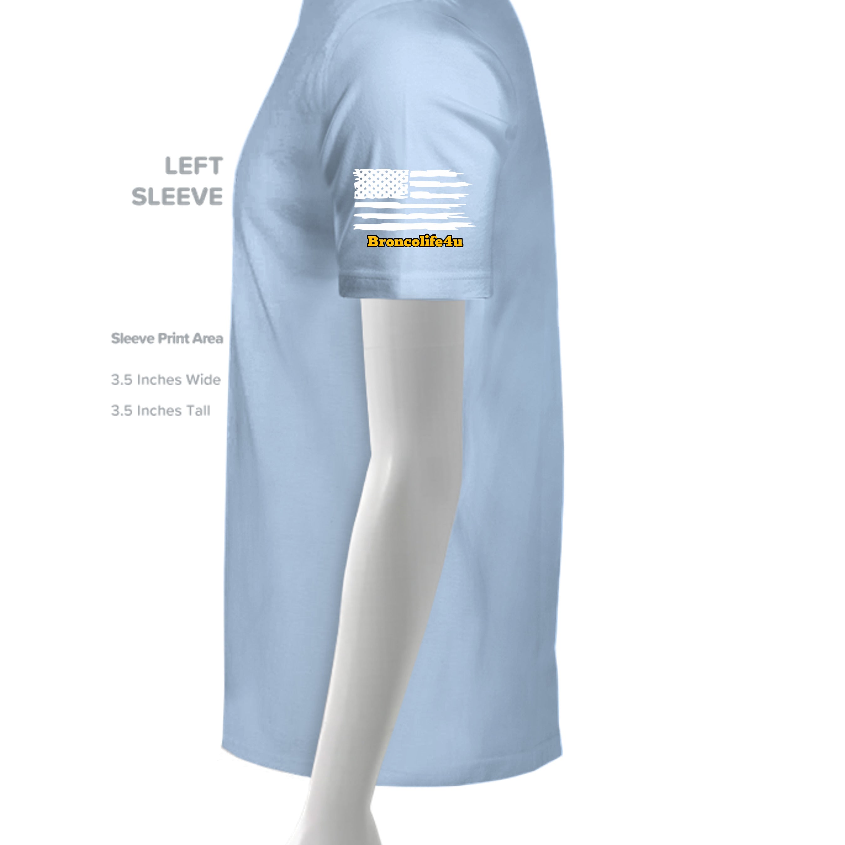 LIGHT BLUE - G500 - SLEEVE_LEFT
